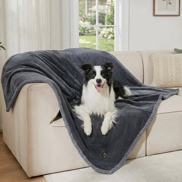 Pee-Proof Dog Blanket for Sofa/Bed